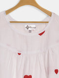 Cotton Block Printed A-line Top