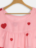 Cotton Block Printed A-line Top