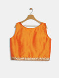 Dupion Embellished Top