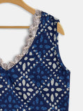 Cotton Embellished Back Tie Top