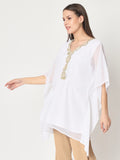 Georgette Sequins Embellished Kaftan