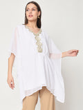 Georgette Sequins Embellished Kaftan