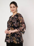 Georgette Printed Kurti