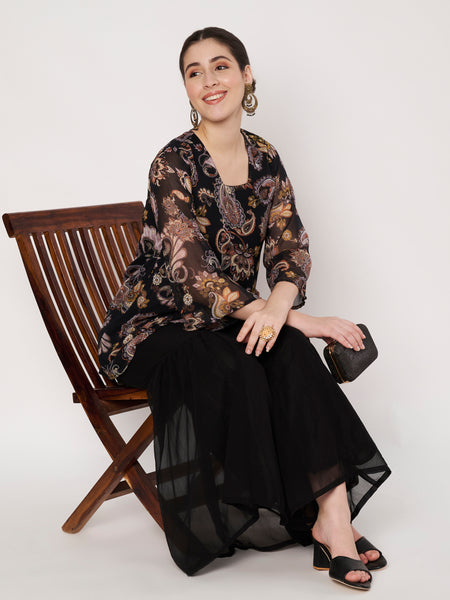 Georgette Printed Kurti