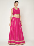 Dupion Kalidaar Embellished Lehenga Set