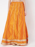 Dupion Kalidaar Embellished Lehenga Set