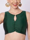 Silk Blend Embellished Bias Lehenga Set