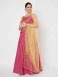 Silk Blend Embellished Bias Lehenga Set