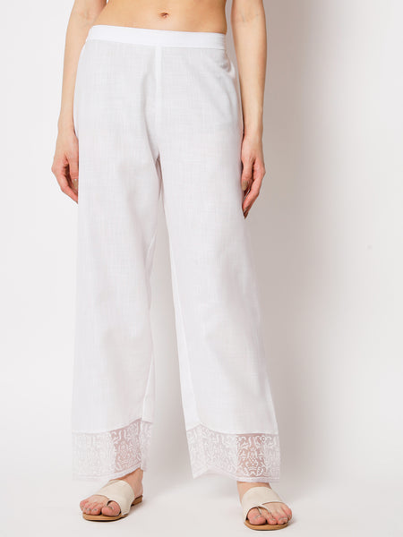Viscose Slub Block Print Palazzo