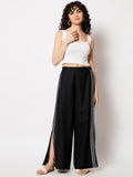 Viscose Slub Block Print Side Slit Palazzo