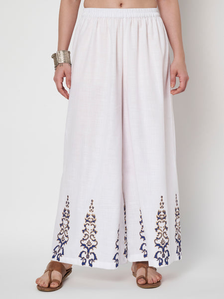 Cotton Block Printed Palazzo