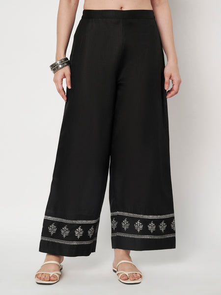 Cotton Block Printed Palazzo