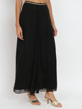 Georgette Draped Embellished Skirt