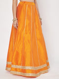 Dupion Kalidaar Embellished Bias Skirt