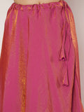 Silk Blend Embellished Bias Skirt