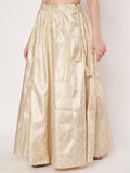 Silk Brocade kalidaar Skirt