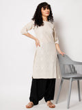 Viscose Solid Cowl Salwar