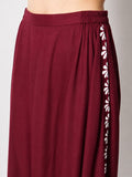 Viscose Border Block Printed Salwar