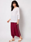 Viscose Border Block Printed Salwar