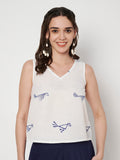 Cotton Hand Block Printed Top