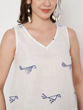 Cotton Hand Block Printed Top
