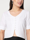 Cotton Button Down Top