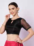 Organza Embellished Readymade Blouse