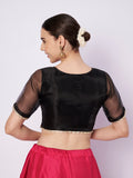 Organza Embellished Readymade Blouse