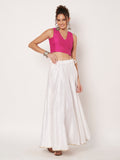 Silk Blend Stretchable Readymade Blouse