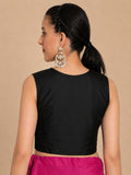 Silk Blend Stretchable Readymade Blouse