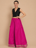 Silk Blend Stretchable Readymade Blouse