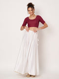 Cotton Solid Stretchable Blouse