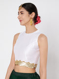 Chroma Sequin Embellished Crop Top