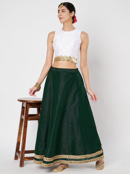 Chroma Sequin Embellished Crop Top