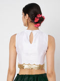Chroma Sequin Embellished Crop Top