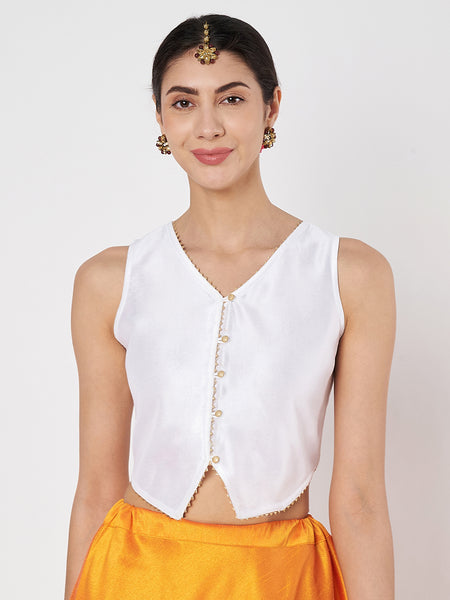 Chroma Button Down Embellished Waistcoat