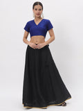 Silk Blend Stretchable Crop Top