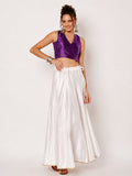 Silk Blend Stretchable Readymade Blouse