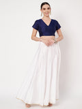 Silk Blend Stretchable Readymade Blouse