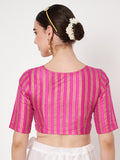 Chroma Stripe Printed Readymade Blouse