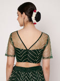 Net Gota Embroidered Readymade Blouse
