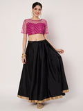 Net Gota Embroidered Readymade Blouse