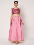 Georgette Embroidered Readymade Blouse