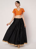 Silk Blend Stretchable Readymade Blouse
