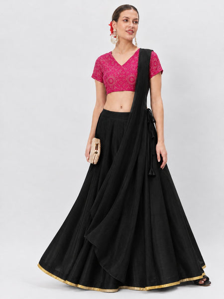 Silk Blend Printed Stretchable Readymade Blouse