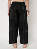 Cotton Embroidered Balloon Trouser