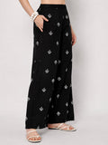 Cotton Block Printed Trousers