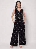 Cotton Block Printed Trousers