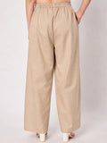 Cotton Side Print Trouser