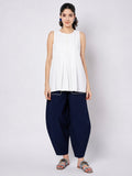 Cotton Solid Pocket Loose Fit Trousers